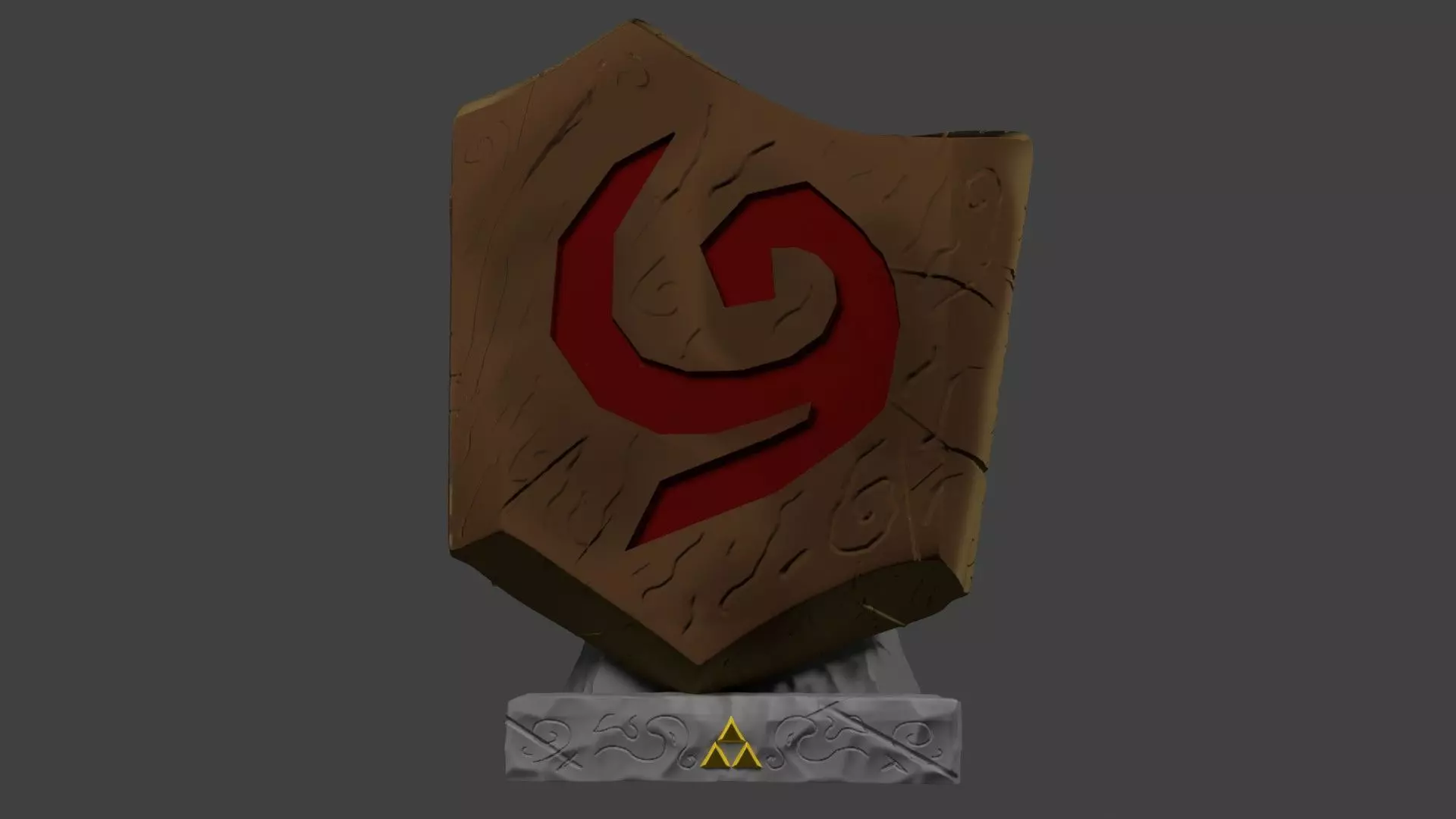 Kokiri shield for 3d printing 3D print model