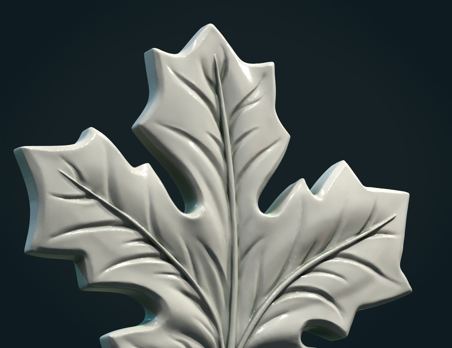 Maple Leaf II 3D print model_4