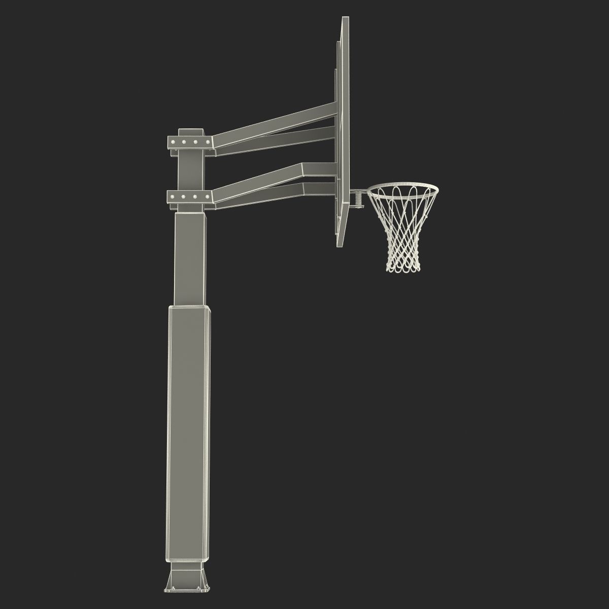 Basketball Hoop 3 3D model_22