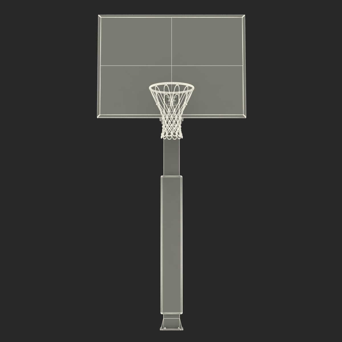 Basketball Hoop 3 3D model_21