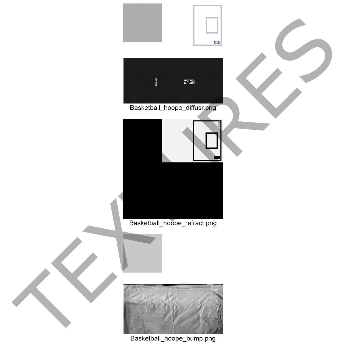 Basketball Hoop 3 3D model_17