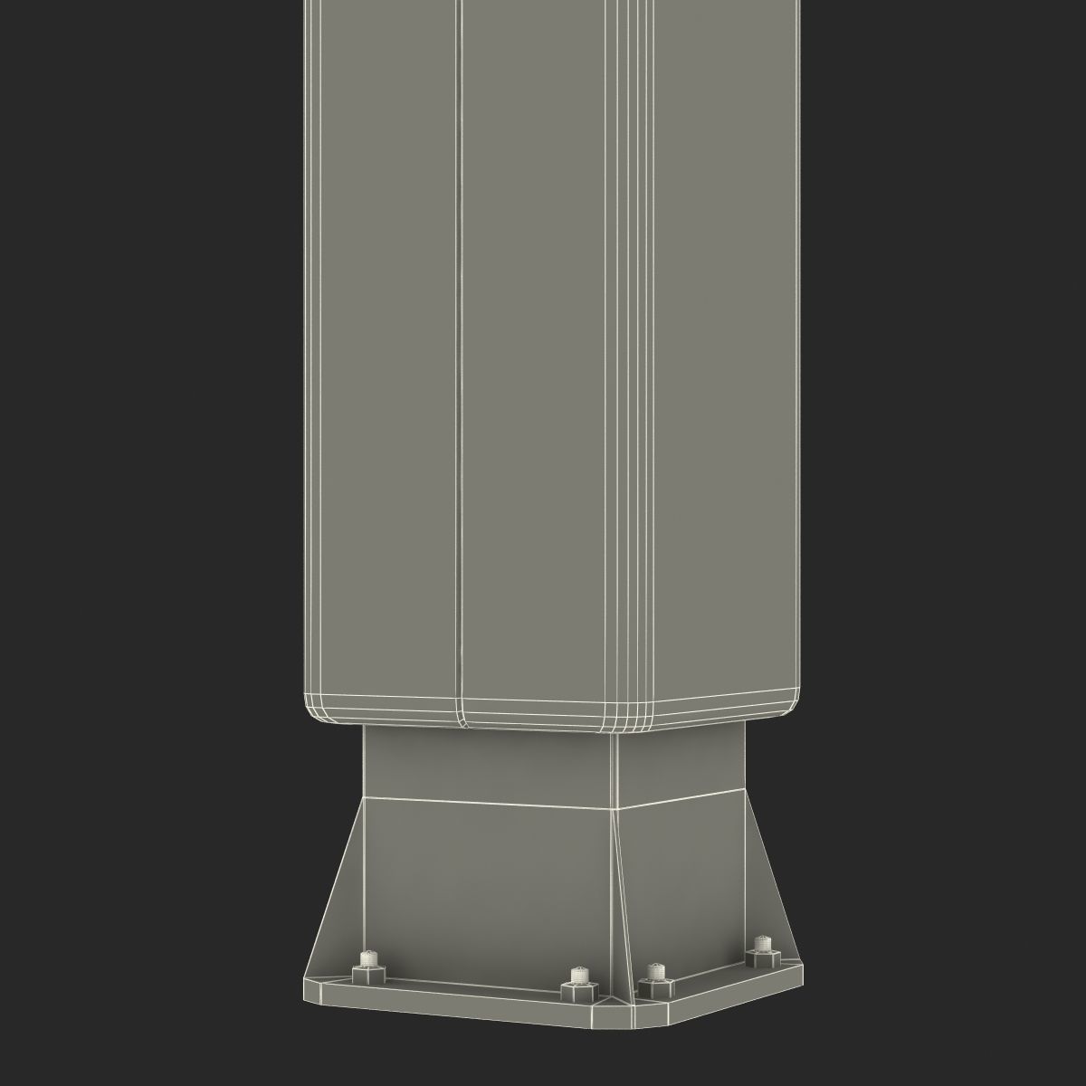 Basketball Hoop 3 3D model_30