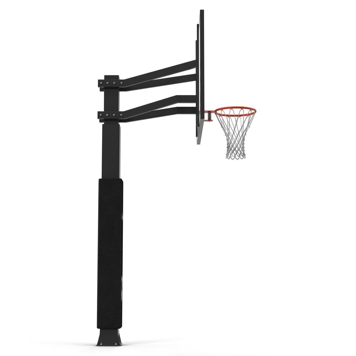 Basketball Hoop 3 3D model_4