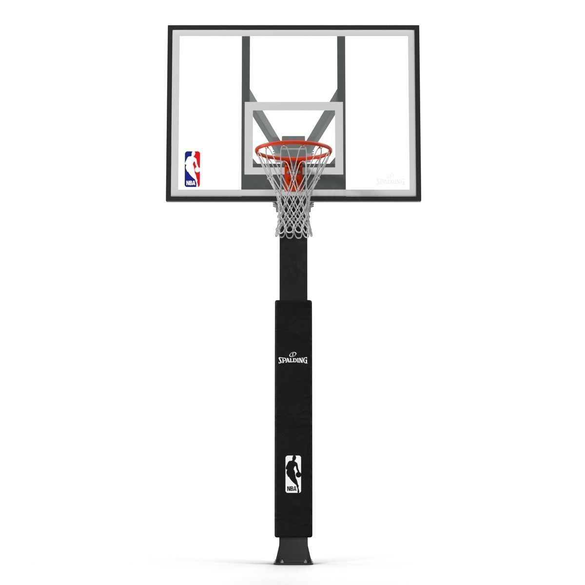 Basketball Hoop 3 3D model_3