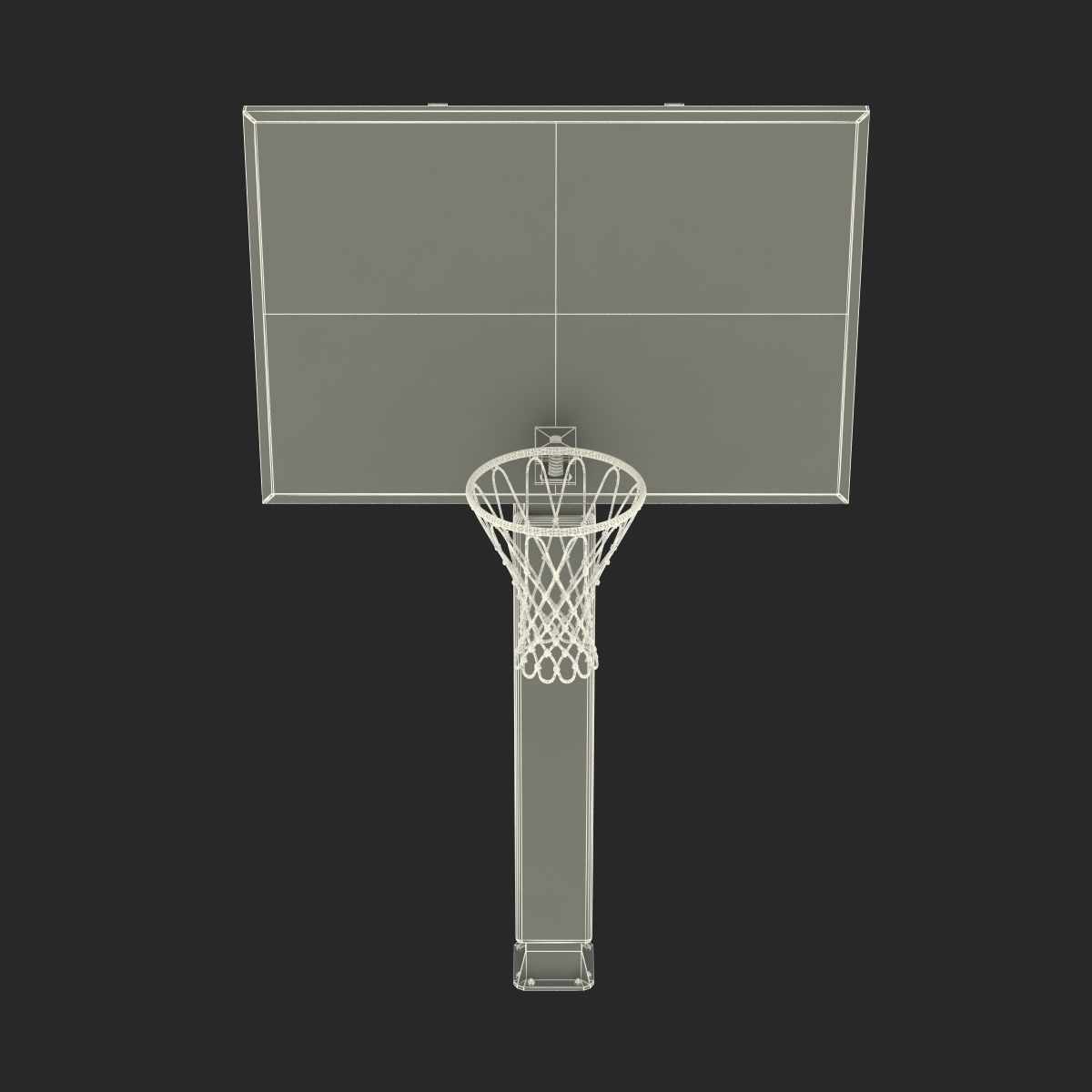 Basketball Hoop 3 3D model_20