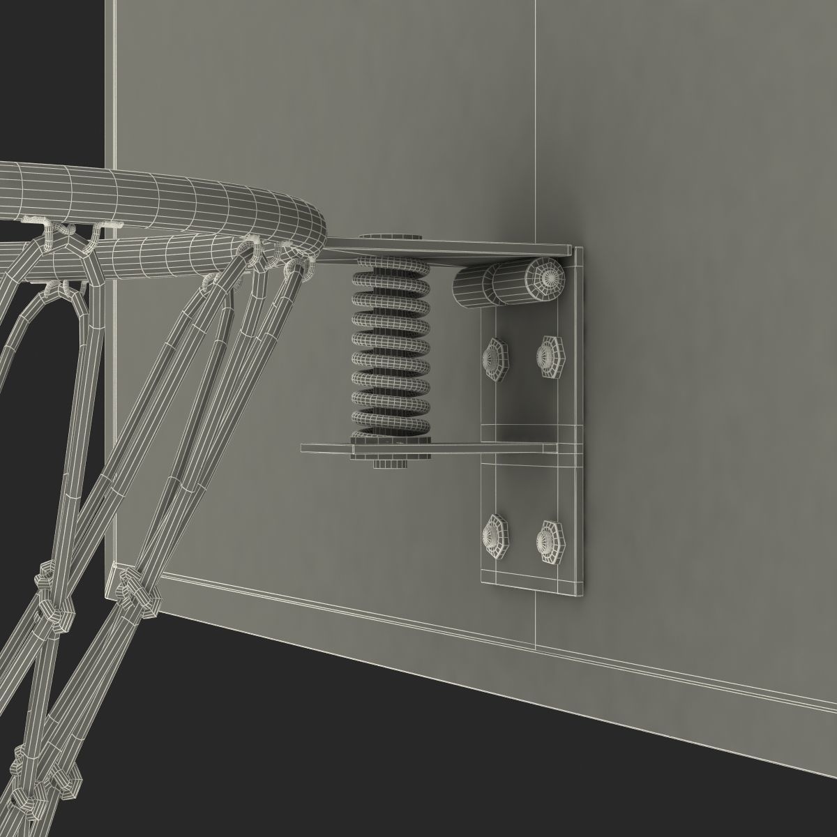 Basketball Hoop 3 3D model_27