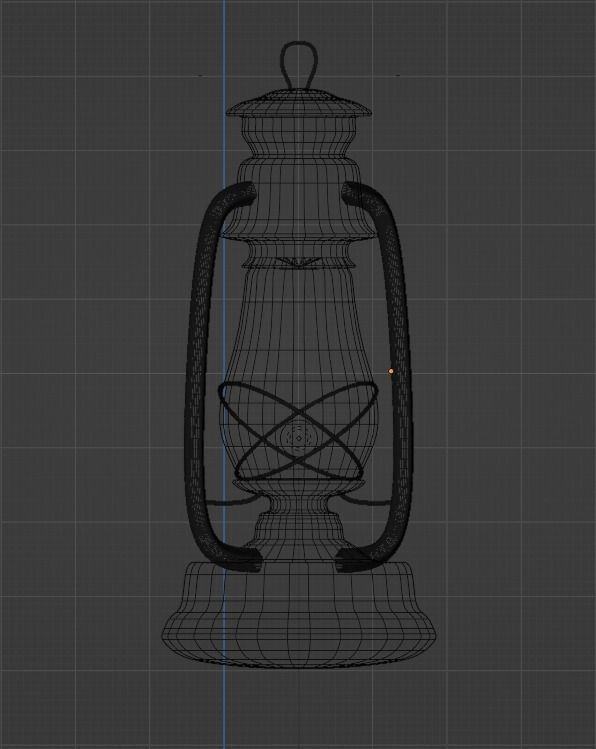 Lamp game-ready old Free low-poly 3D model_4