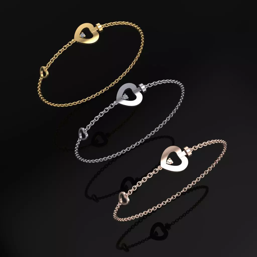 Fred Bracelet 3D print model_0