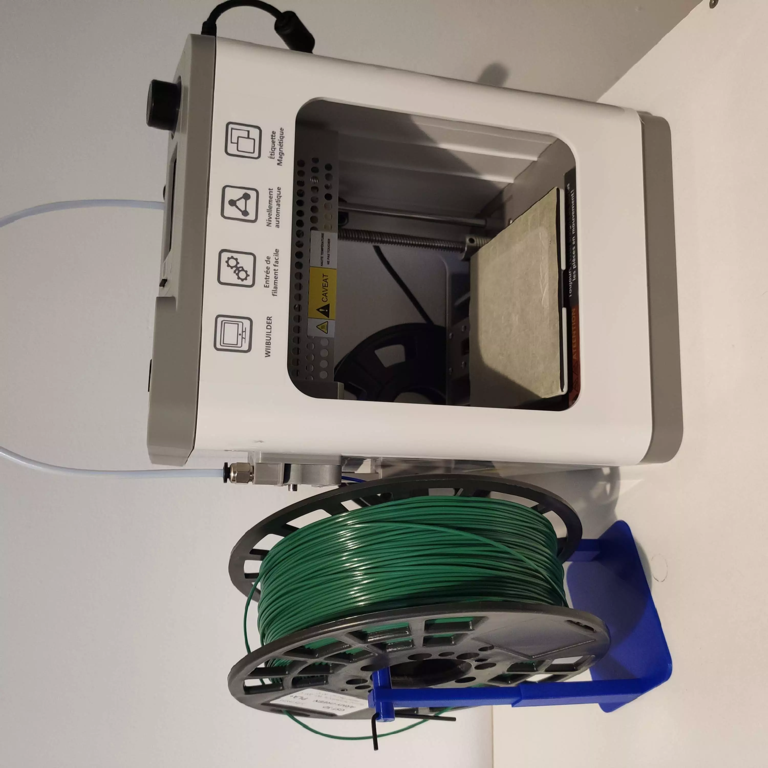 WEEDO TINA2 1KG SPOOL HOLDER WITH GCODE 3D print model