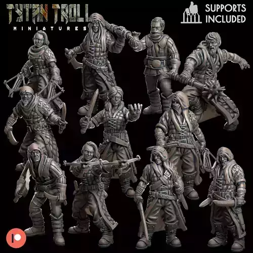 Bandit Bundle - Pre-Supported 3D print model