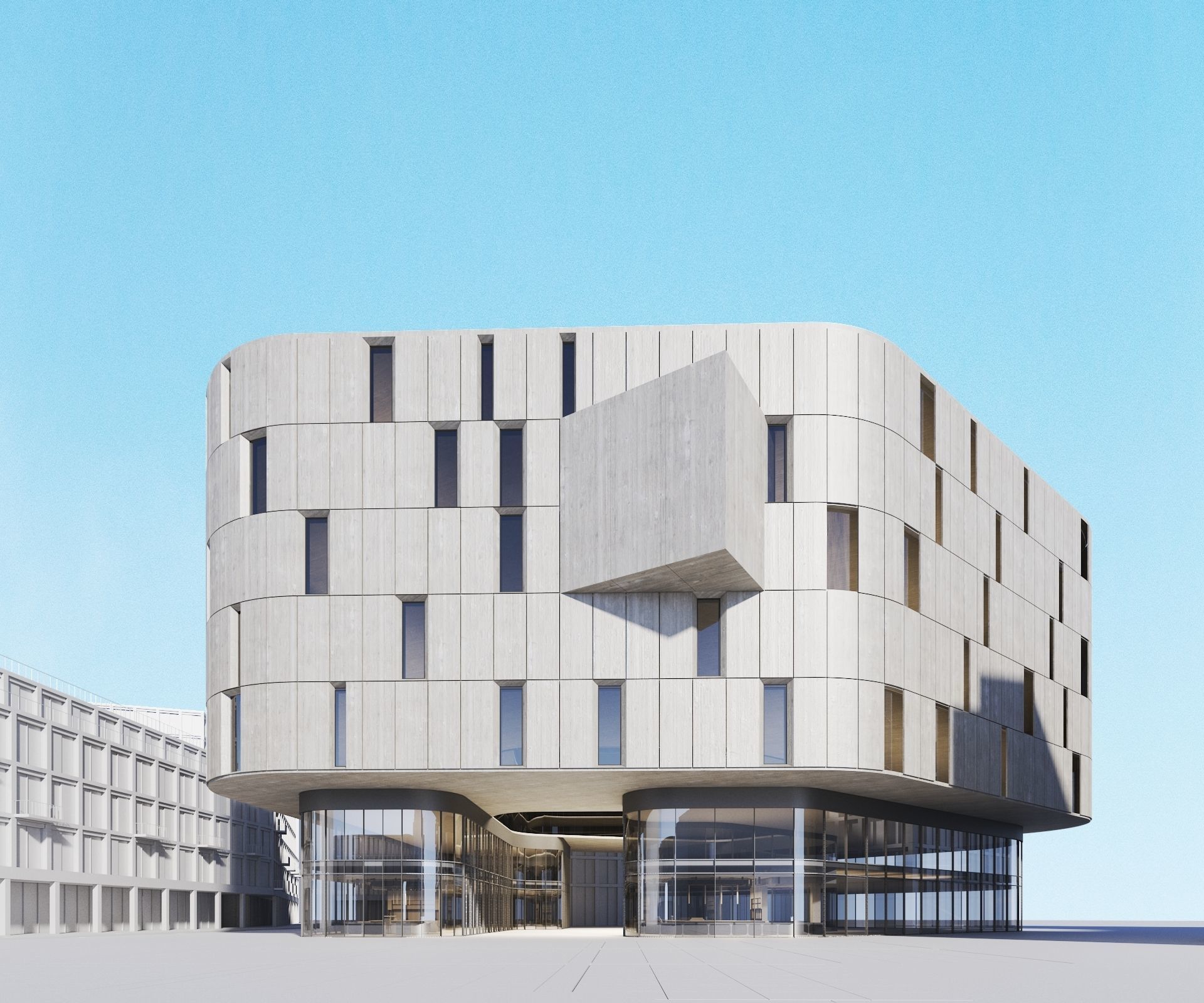 Office Building 3D model_12