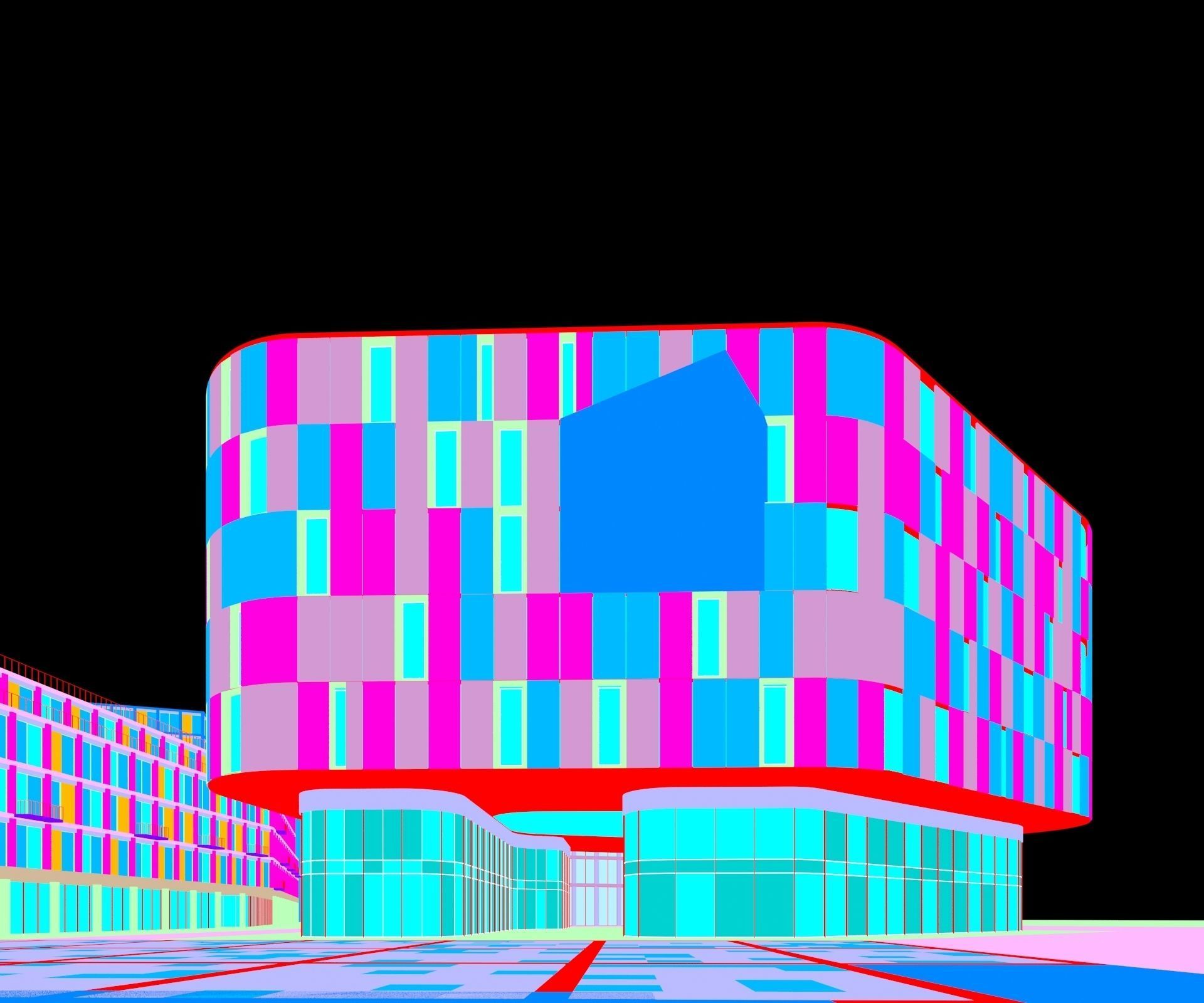 Office Building 3D model_27