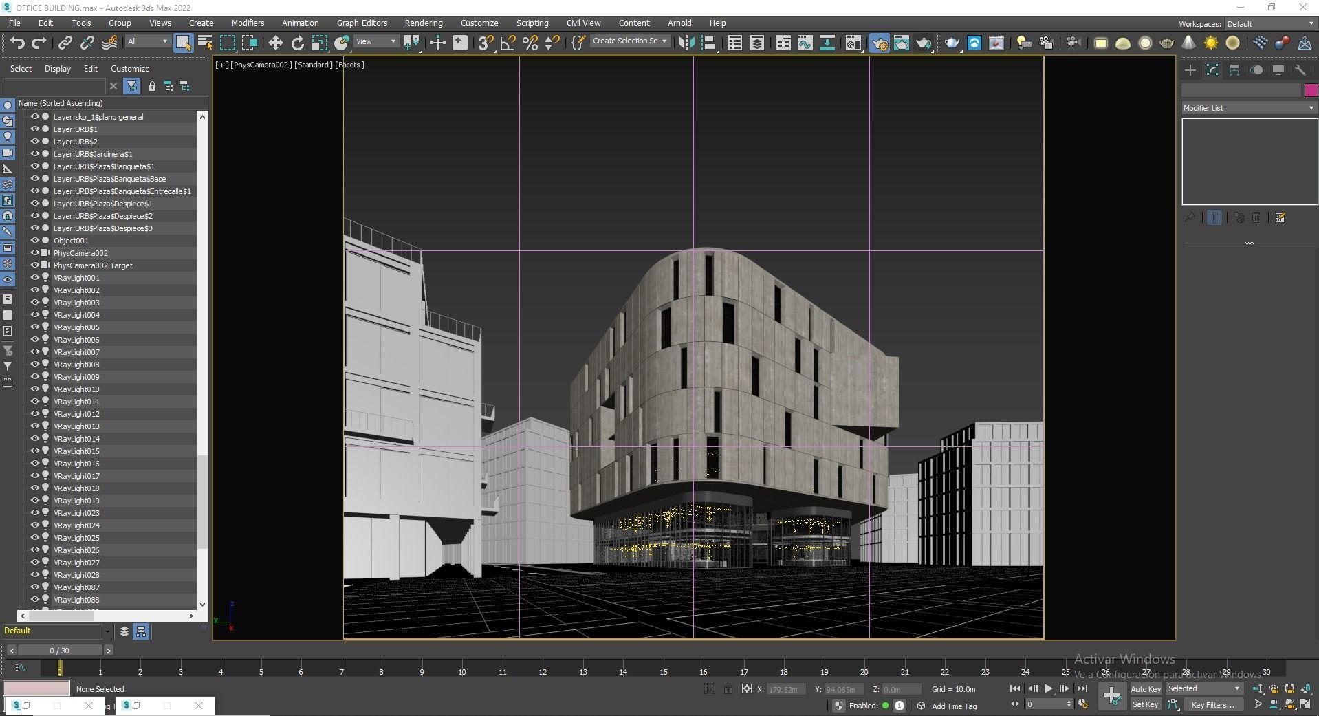 Office Building 3D model_24