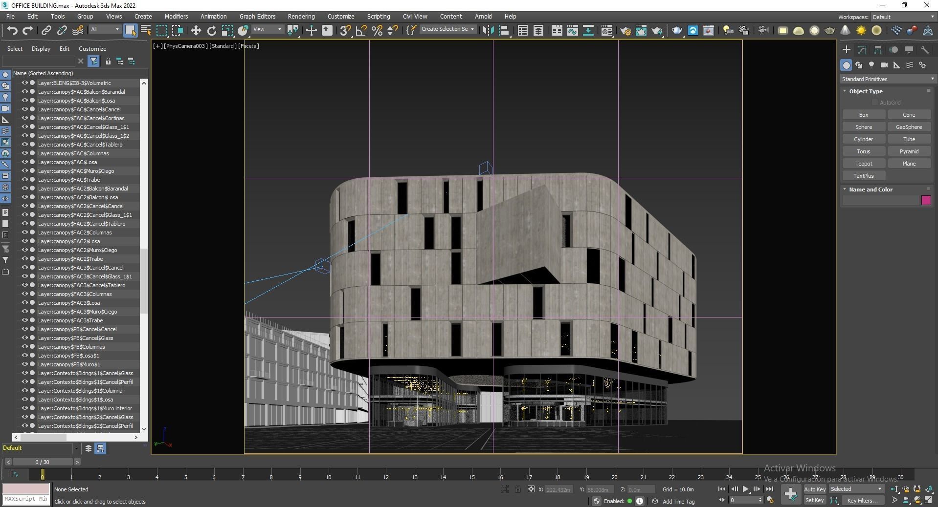 Office Building 3D model_30