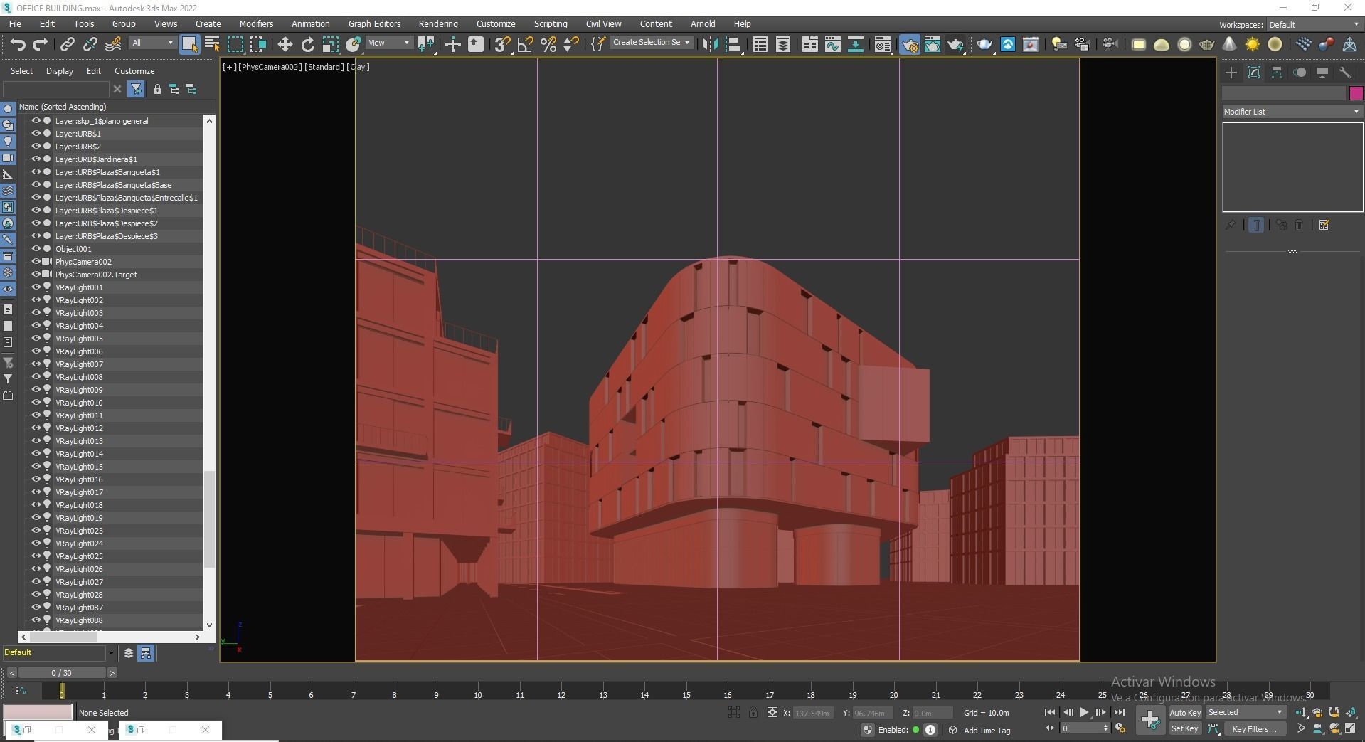Office Building 3D model_23