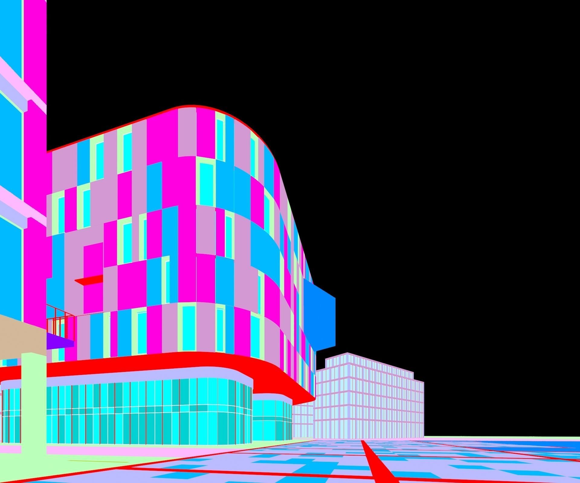 Office Building 3D model_28