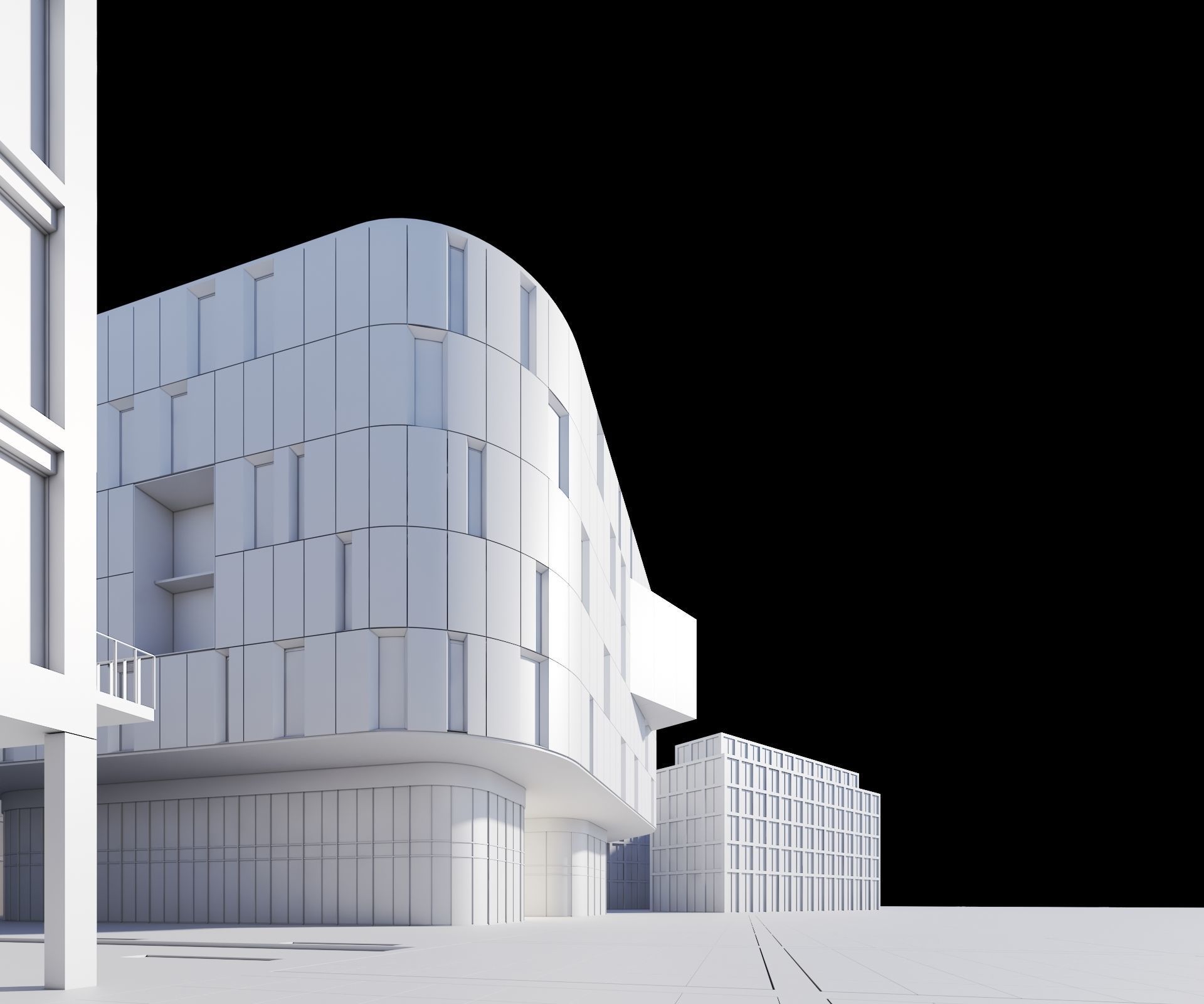 Office Building 3D model_10