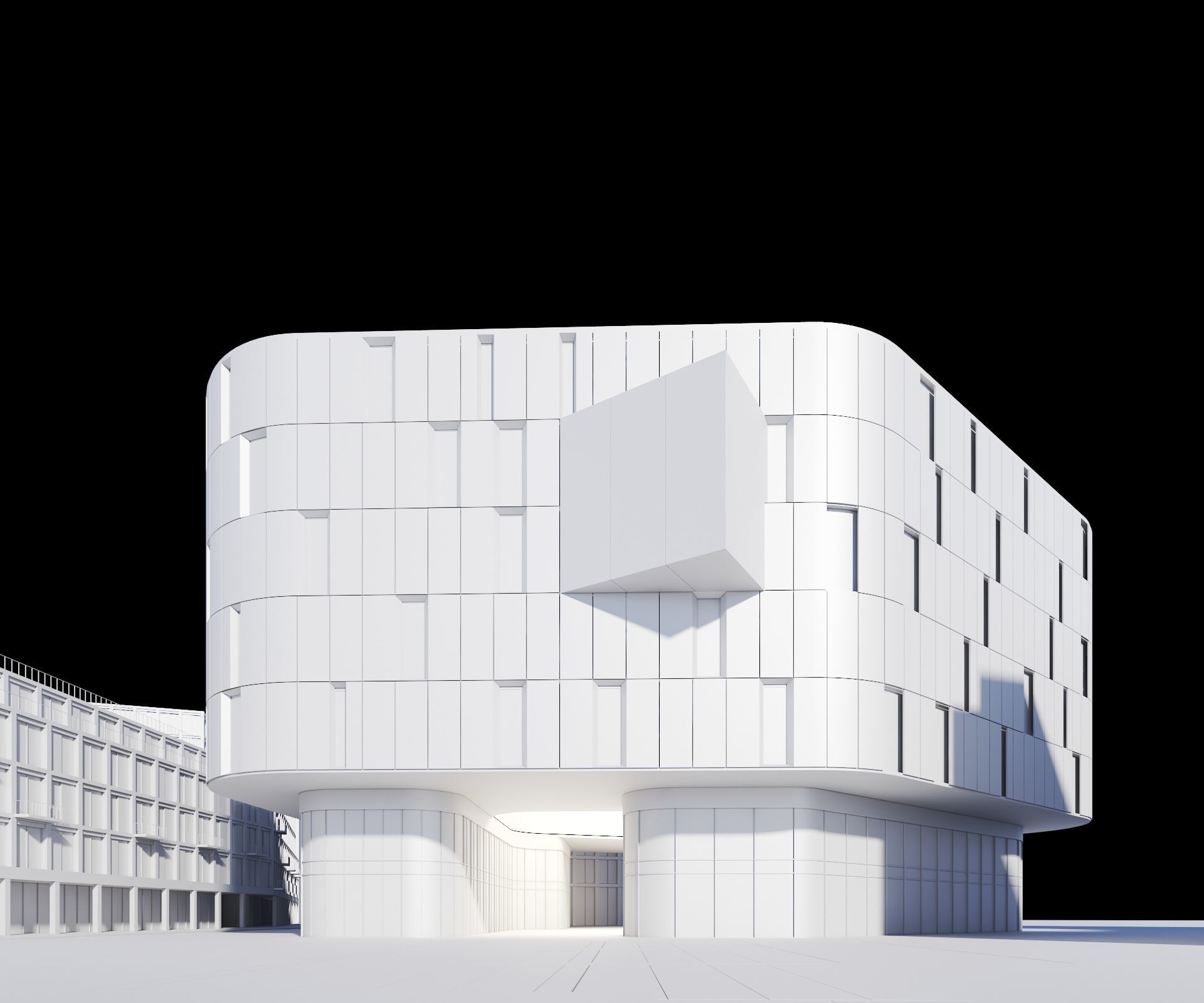 Office Building 3D model_13