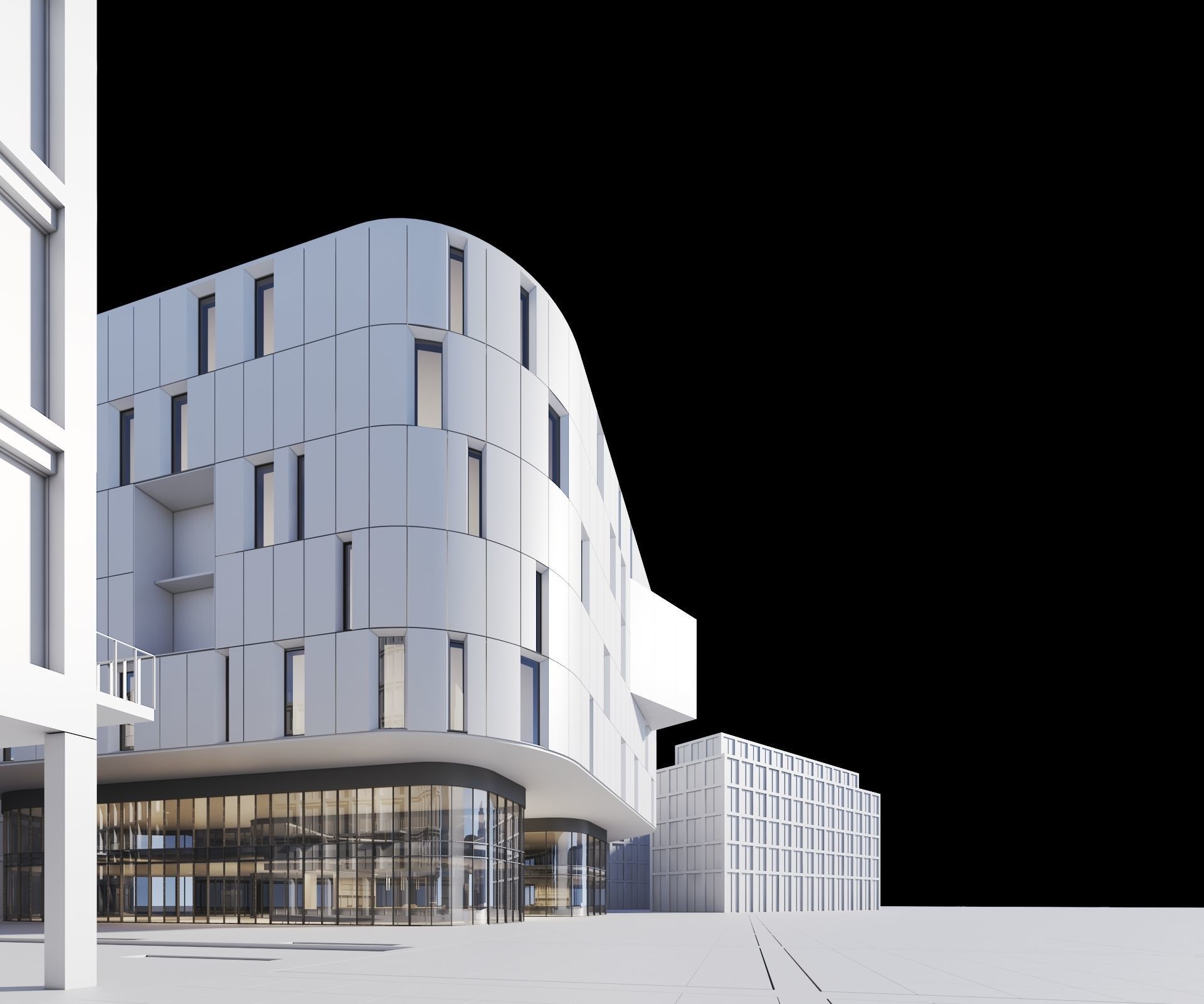 Office Building 3D model_16
