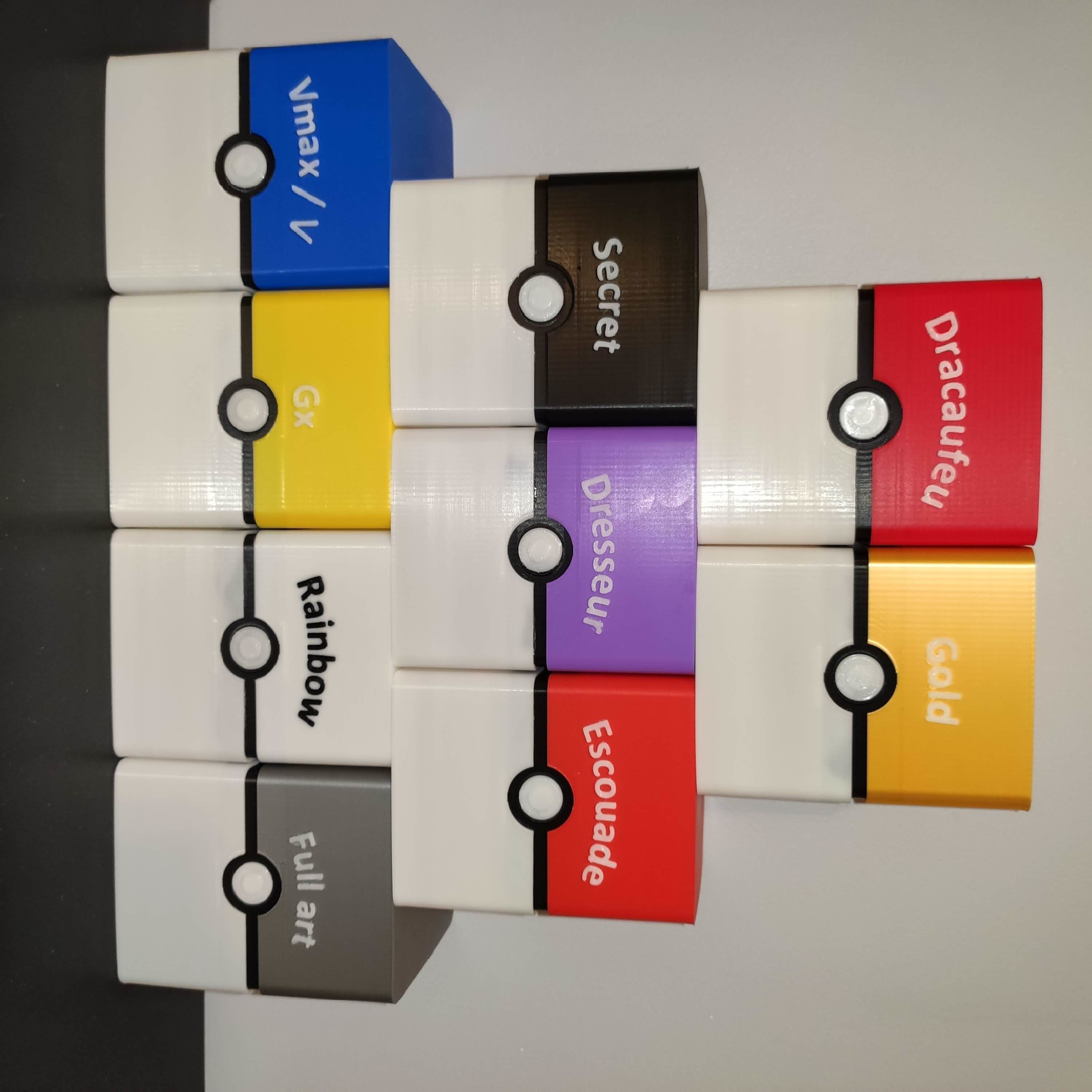 POKEBALL BOX FOR TRADING CARD GAME 3D print model_3