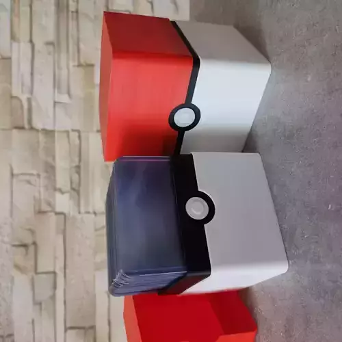 POKEBALL BOX FOR TRADING CARD GAME 3D print model