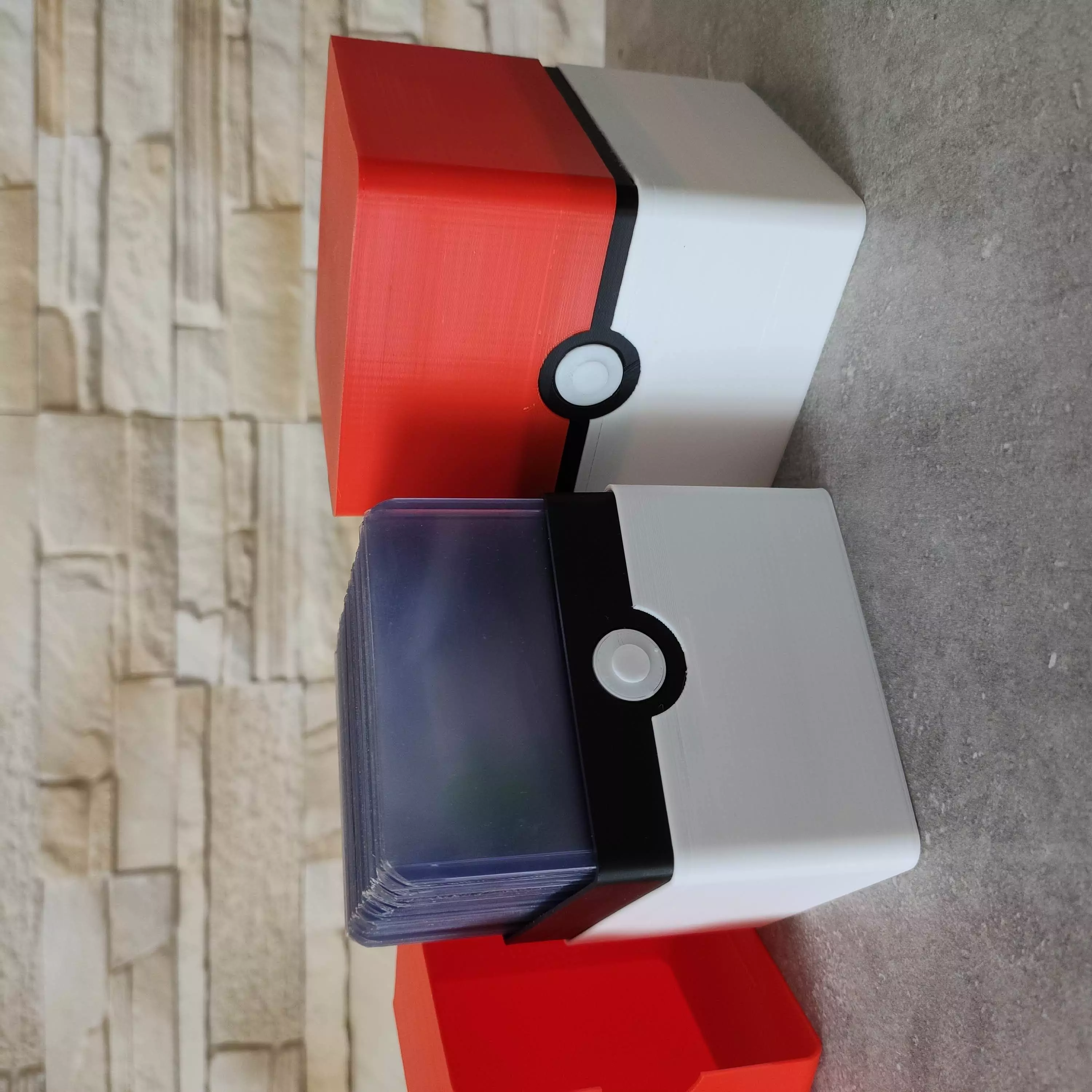 POKEBALL BOX FOR TRADING CARD GAME 3D print model_0