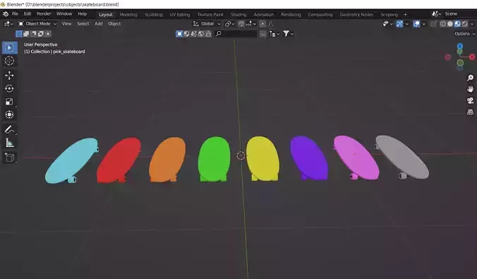 wooden skateboards with separate wheels