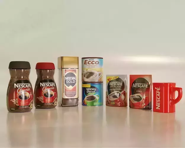 Nescafe Kit 3D model