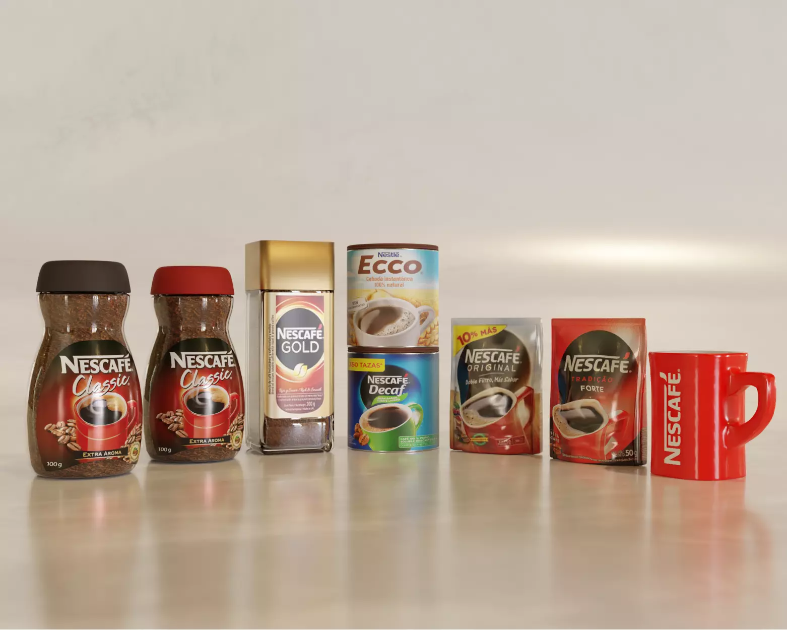 Nescafe Kit 3D model_0