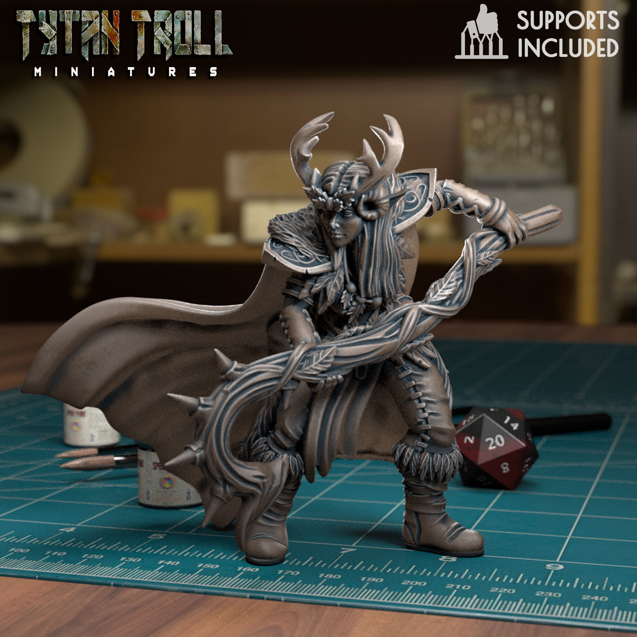 Druid Bundle - Pre-Supported 3D print model_4
