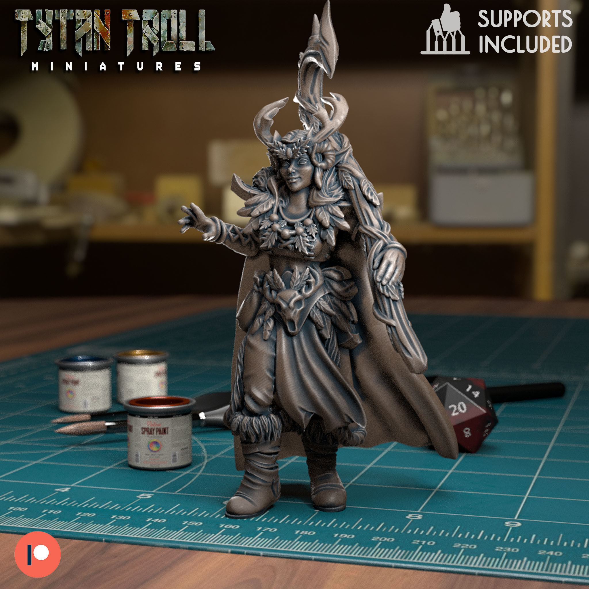 Druid Bundle - Pre-Supported 3D print model_1