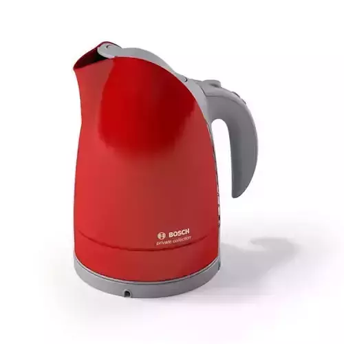 Red Designer Coffee Pot