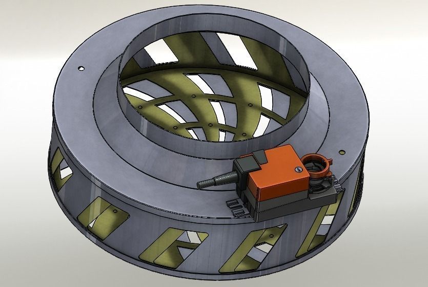Air diffuseur inverter Free 3D model_0
