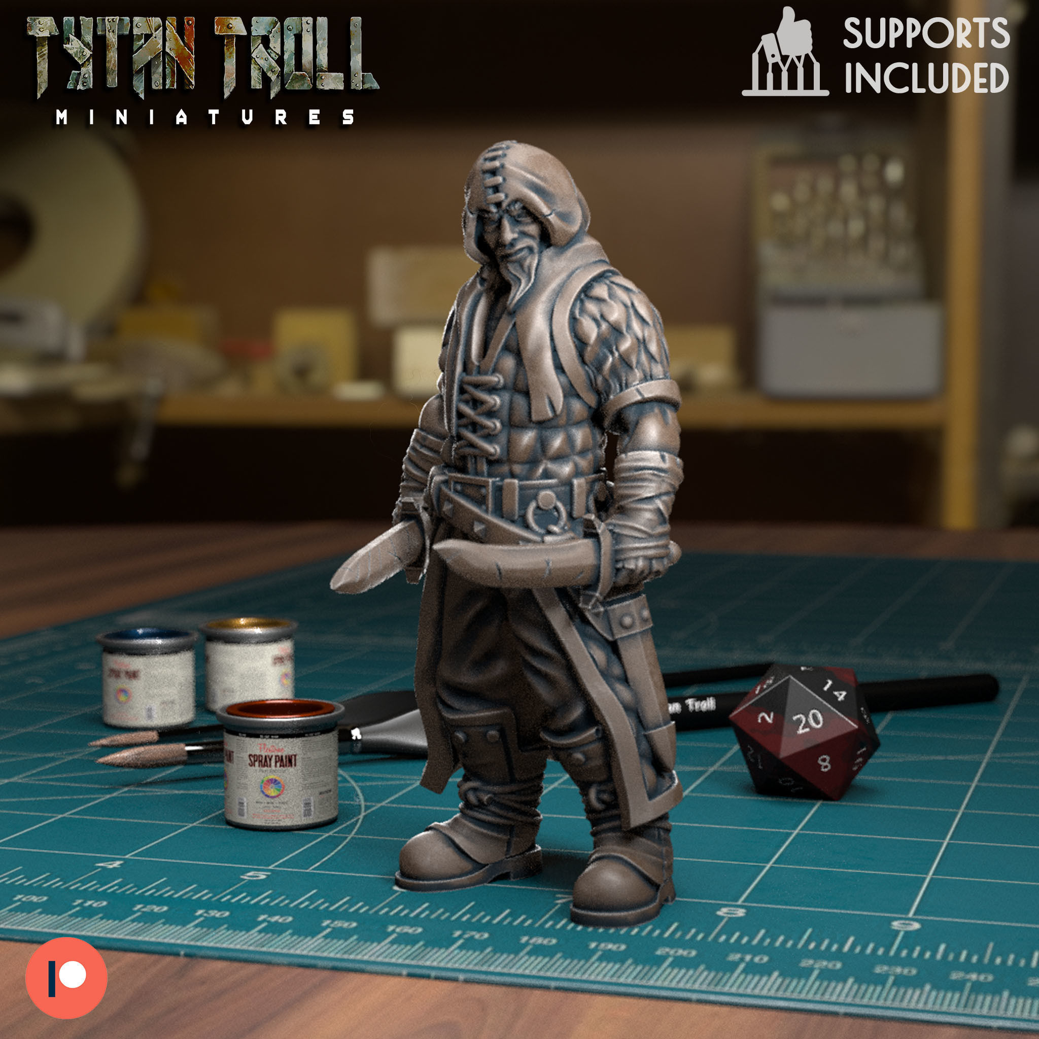 July Release Pack - Pre-Supported 3D print model_9