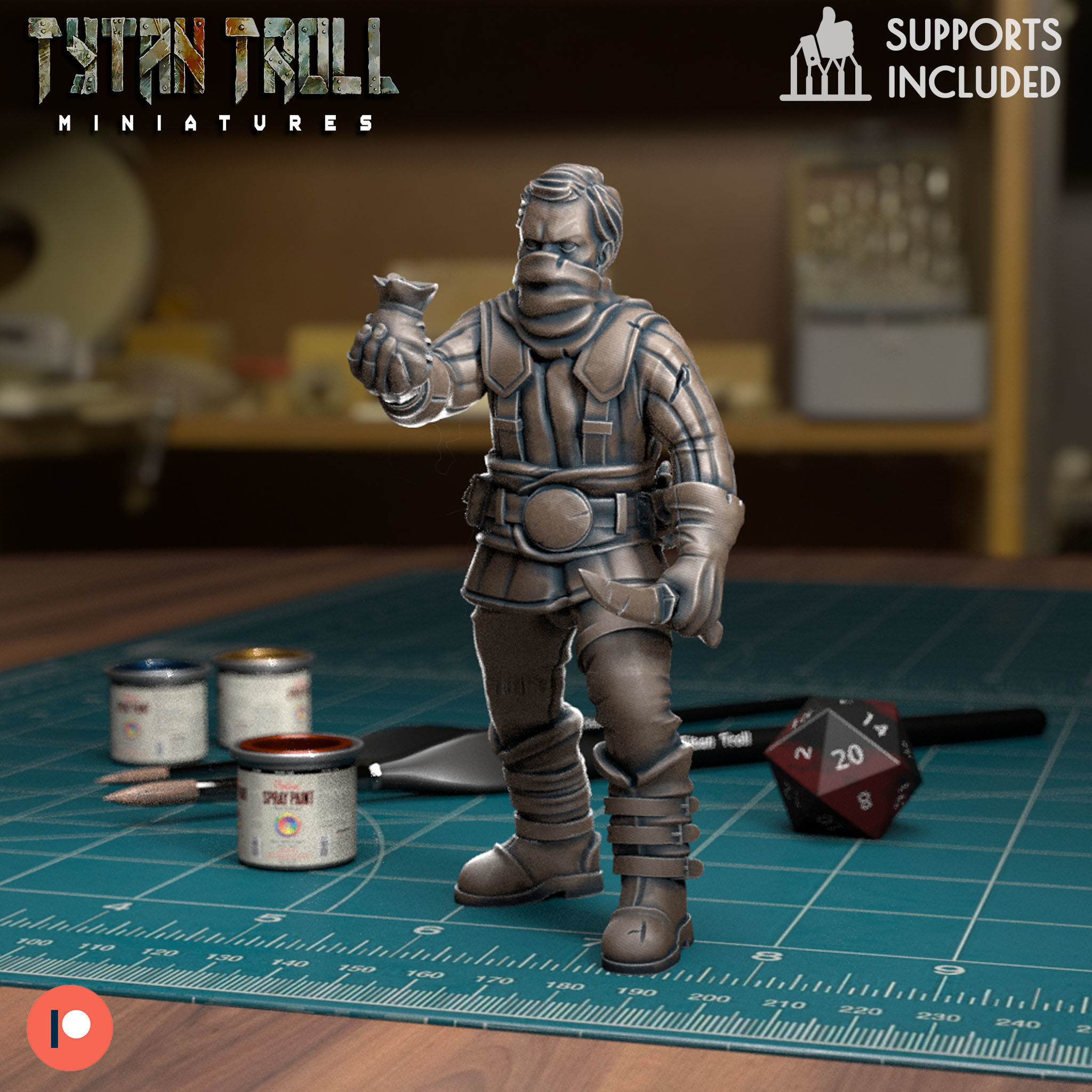 July Release Pack - Pre-Supported 3D print model_8