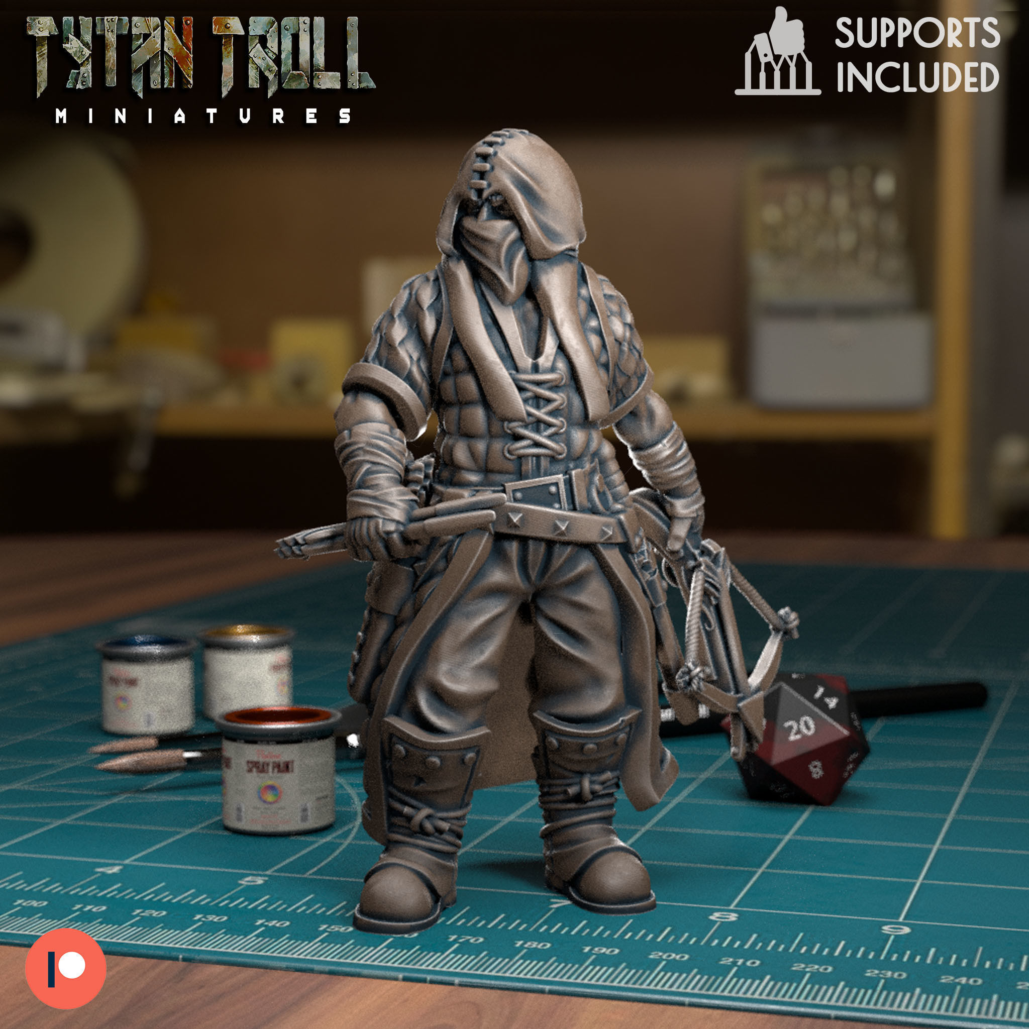 July Release Pack - Pre-Supported 3D print model_12
