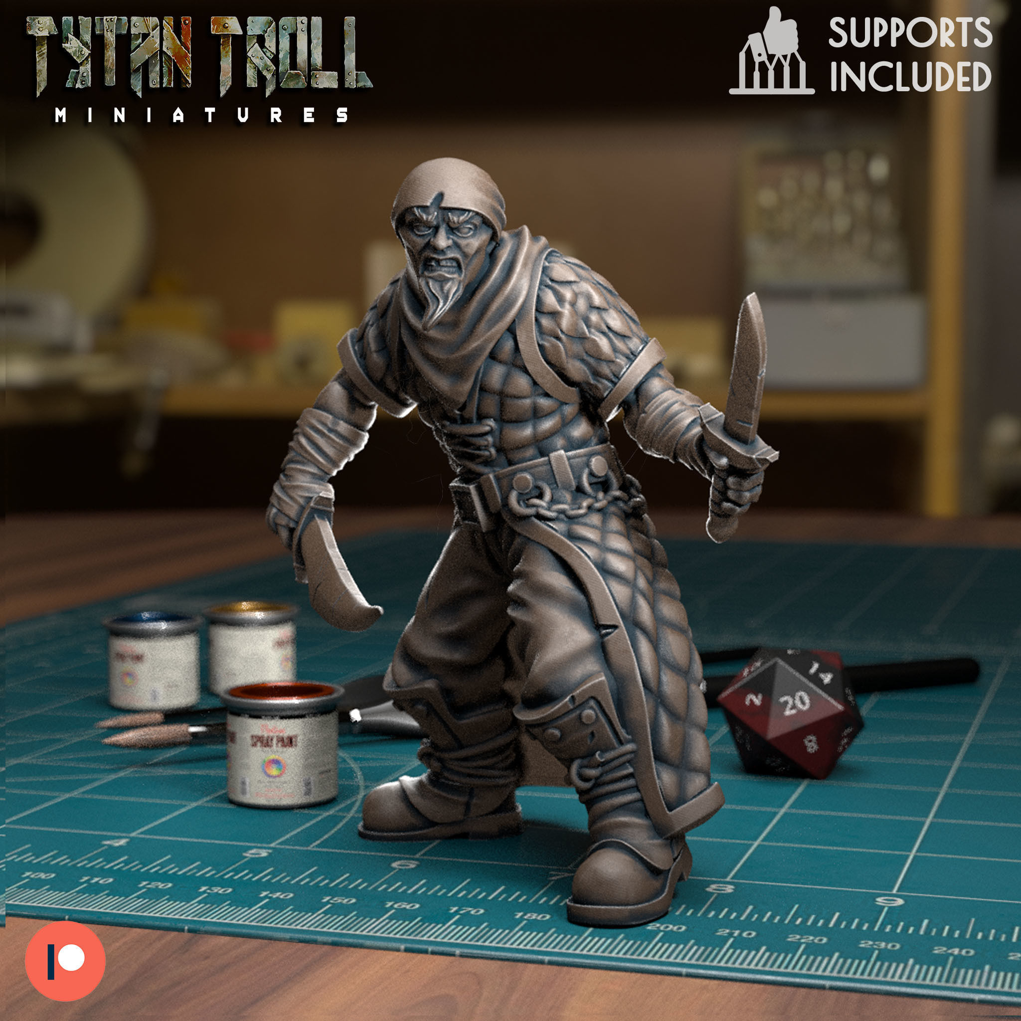 July Release Pack - Pre-Supported 3D print model_11