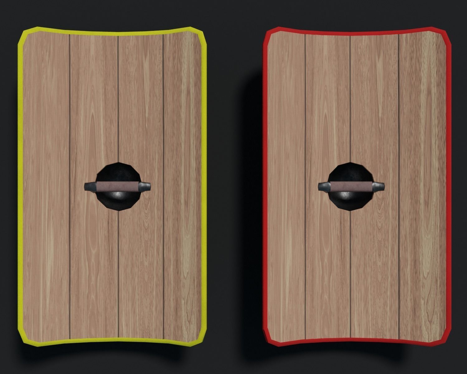 Scutum - Imperial Low-poly 3D model_1