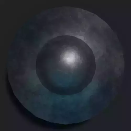 Buckler Low-poly 3D model