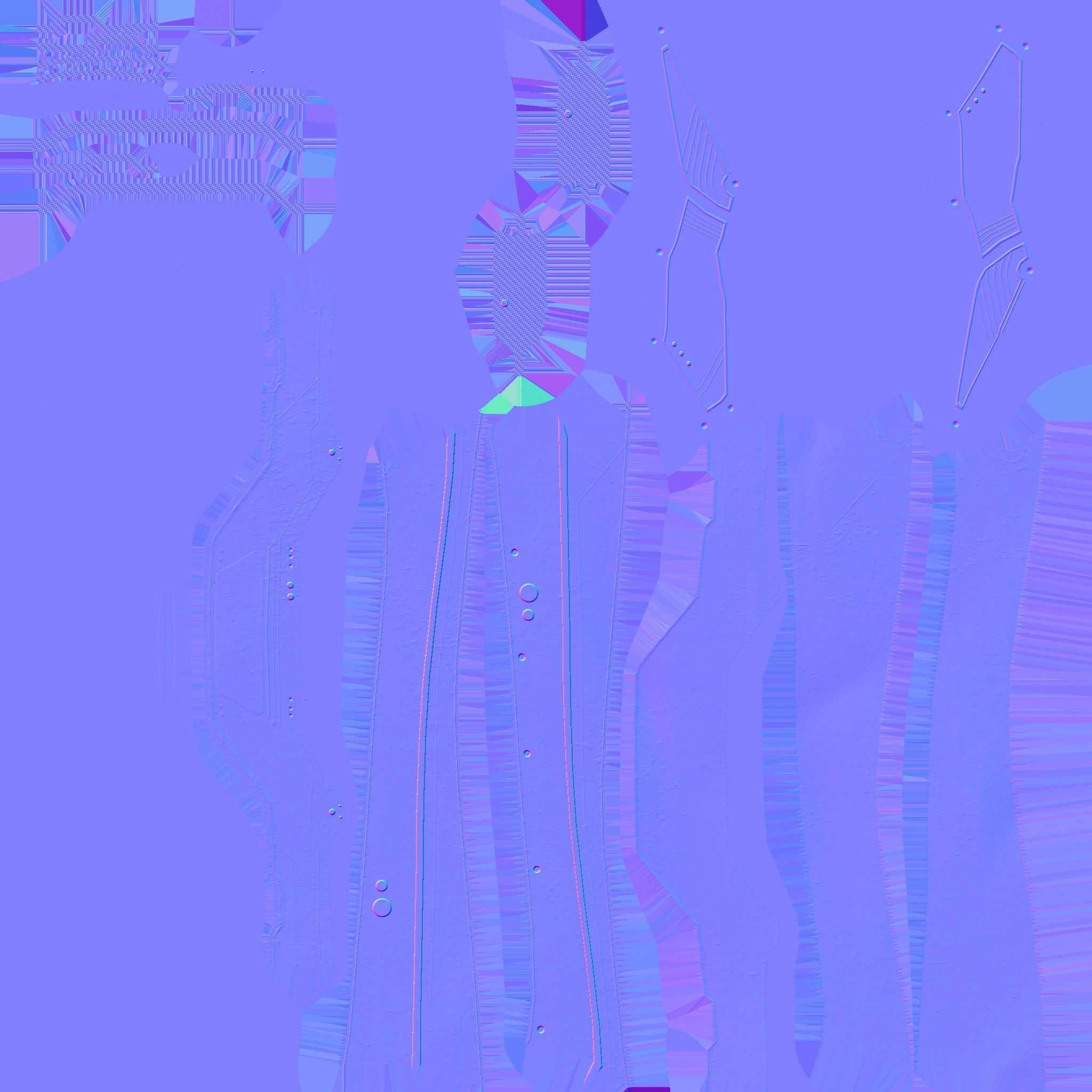 SciFi Glasses F09 Steel Light - Character Design Fashion Low-poly 3D model_20