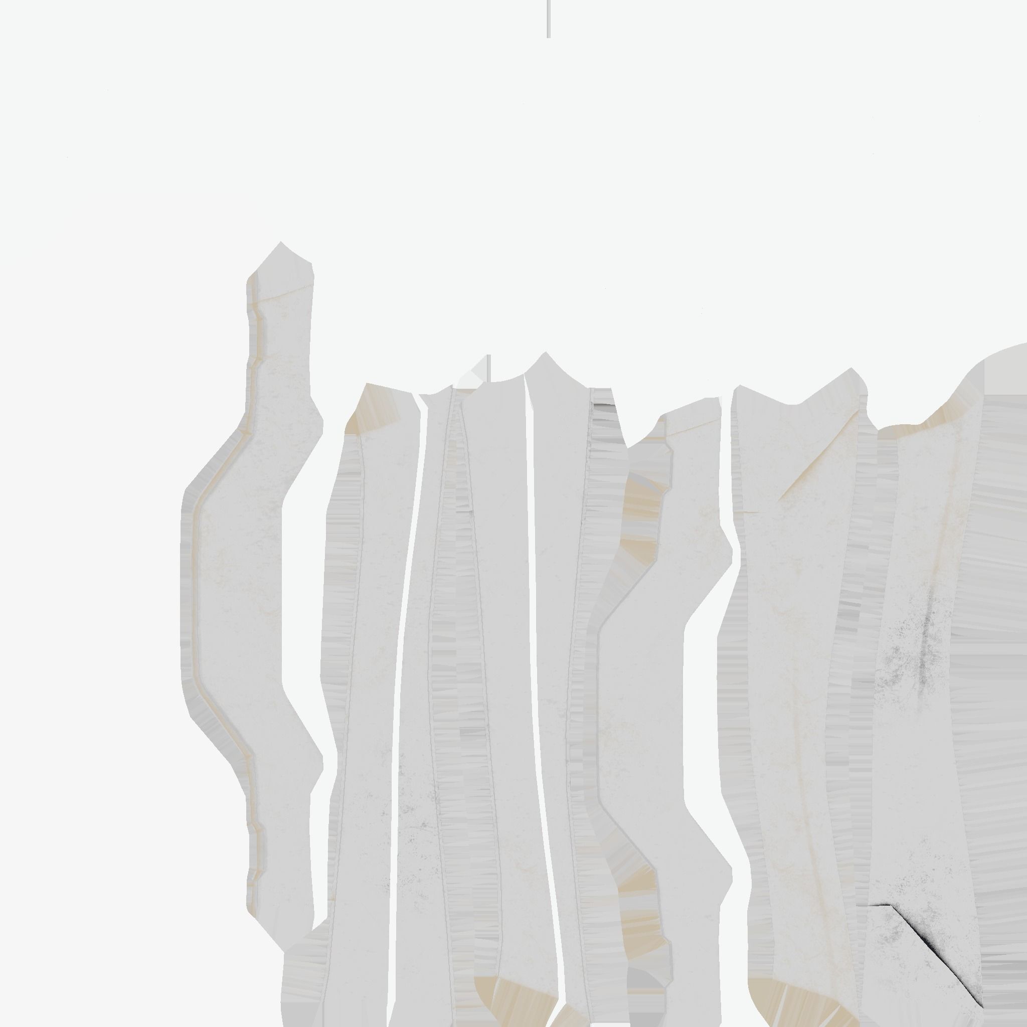 SciFi Glasses F09 Steel Light - Character Design Fashion Low-poly 3D model_16