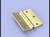 3D Model Hinge brass Low-poly 3D model_1