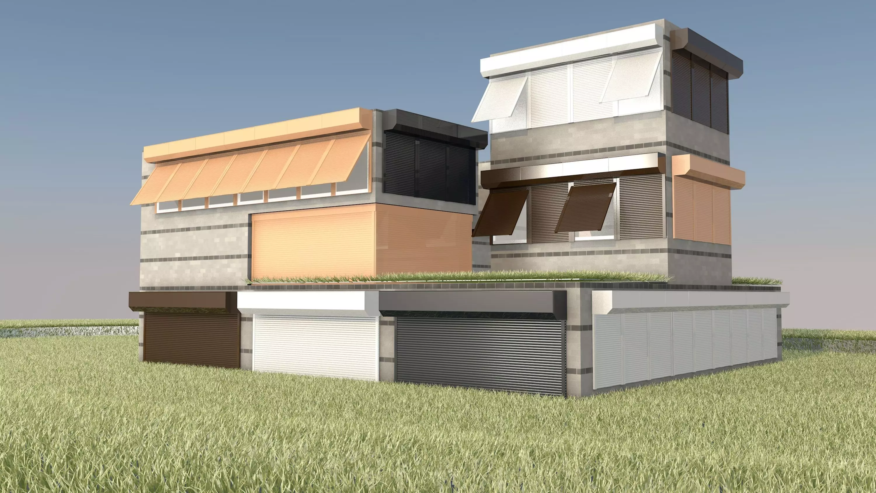 Panjur Villa Free 3D model