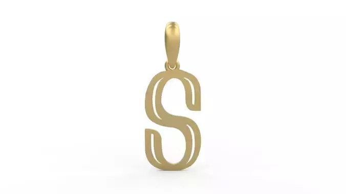 Initial Letters Pendant Quoote S