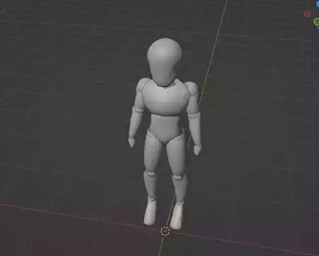 3D Character base mesh