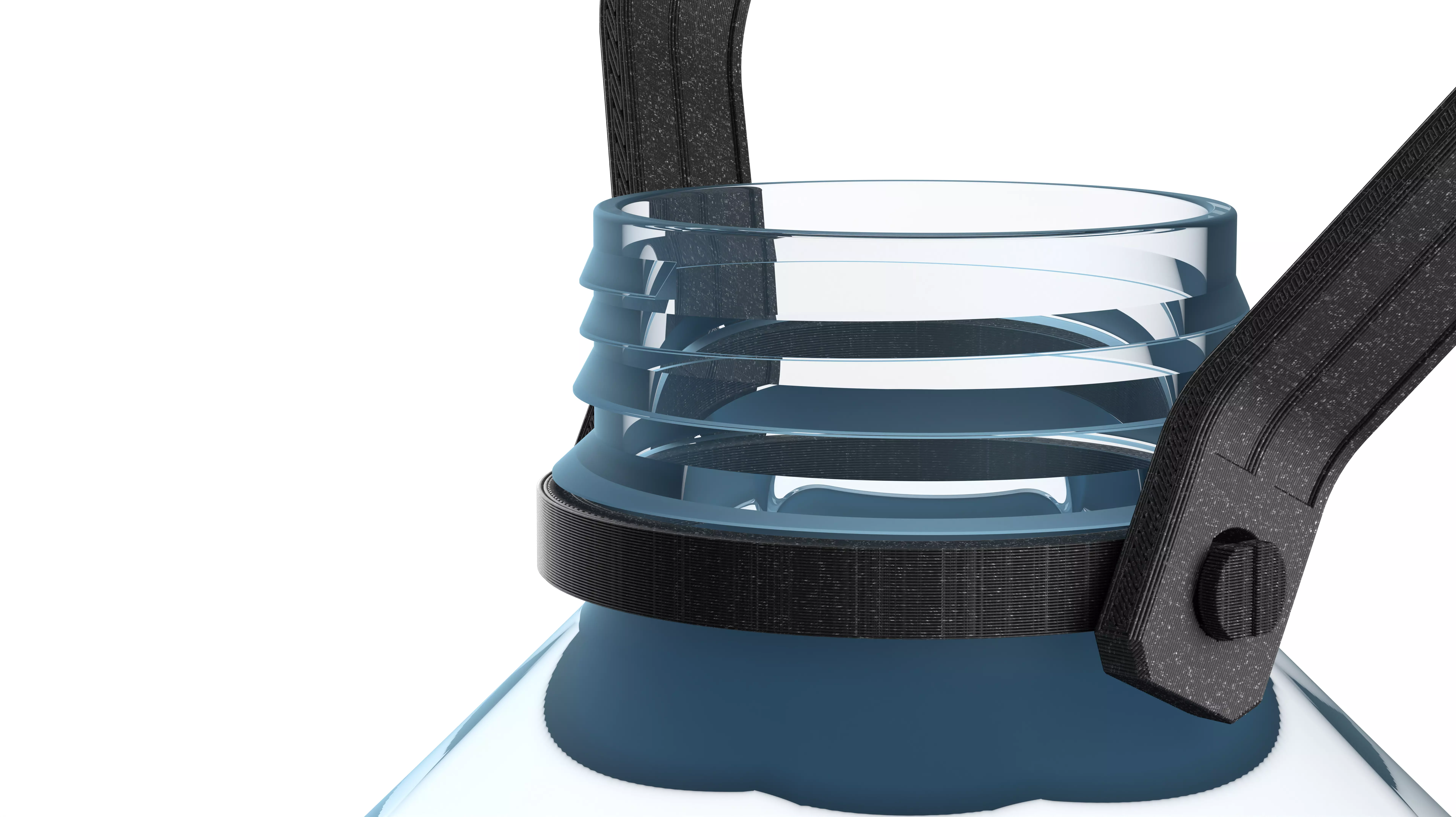 Bottle handle 3D print model