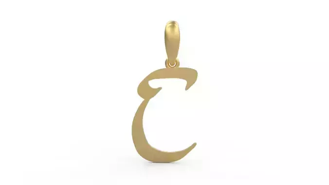  Initial Letters Pendant Reclaim Glory C
