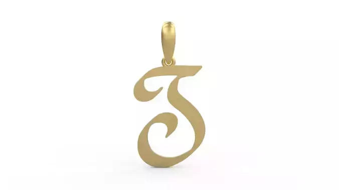 Initial Letters Pendant Reclaim Glory S