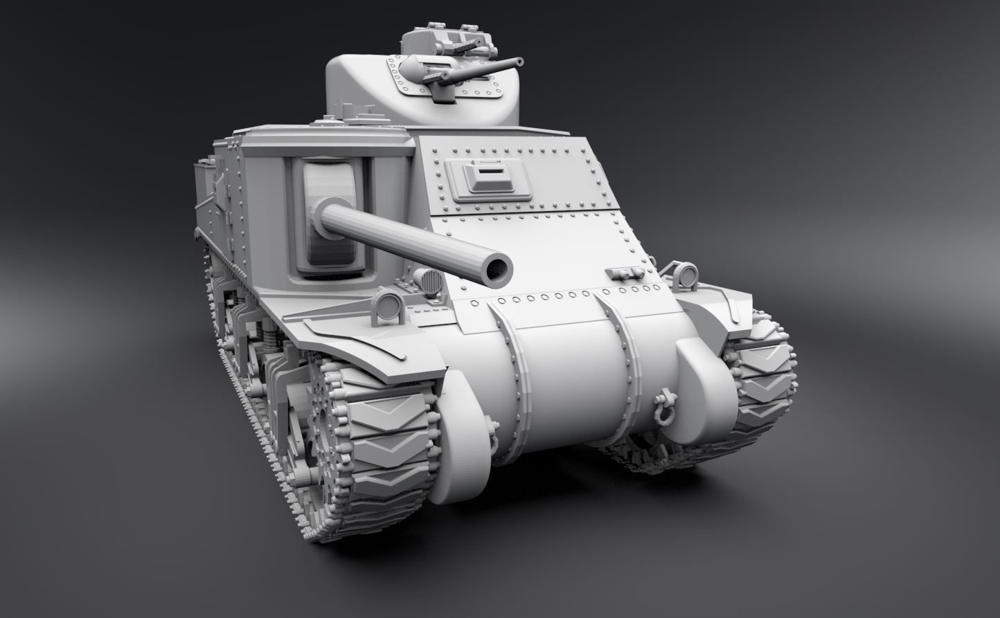 M3 Gen Lee Scale model  3D print model_4