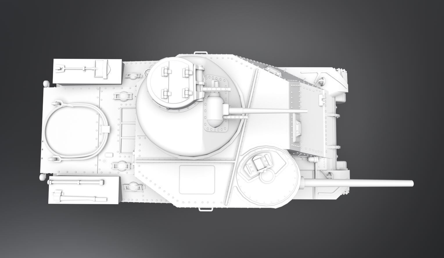 M3 Gen Lee Scale model  3D print model_3